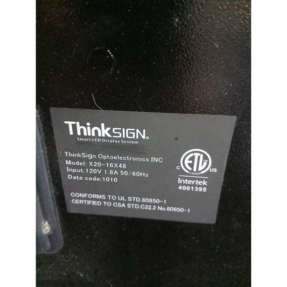 ThinkSign LED Window Sign Uses StudioCloud Basic Software - Picture 9 of 13